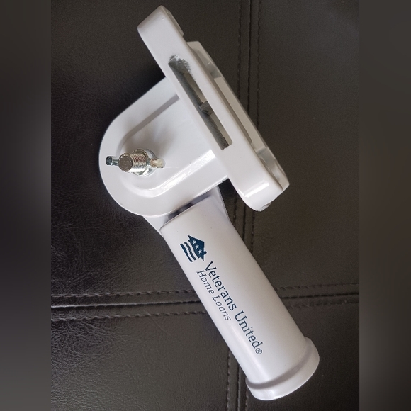 Flagpole Bracket Anchor, White - Picture 4 of 5